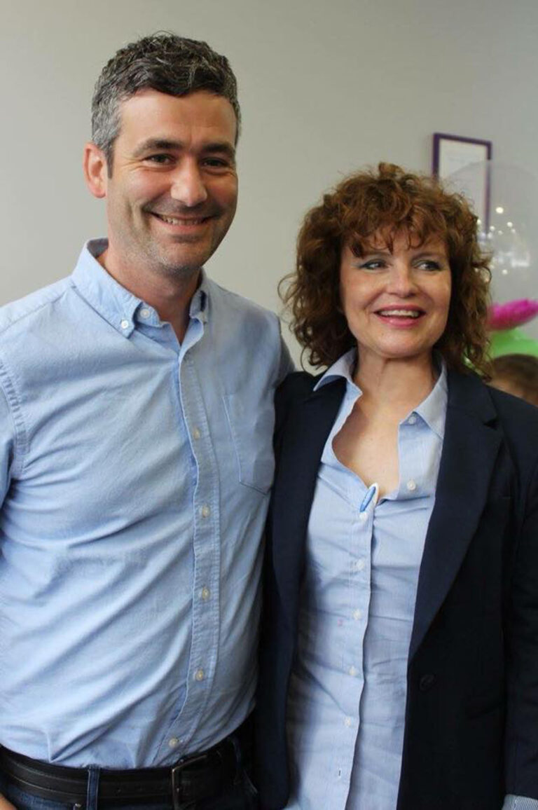 Picture of Gavin Skehan and Louise Stuart MBE